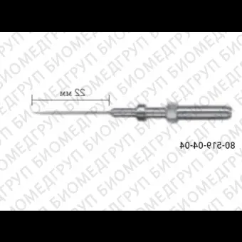 KLS Martin Игольчатый электрод прямой, 22мм, 4мм