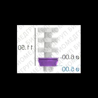 Трансфер извлекаемый, матл PEEK анат. шейка SwedenMartina 5.0 мм х 11.5 мм ATRARP500