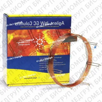 JW HPINNOWax, 15 м, 0,25 мм, 0,25 мкм, колонка для ГХ, 7дюймовая клетка