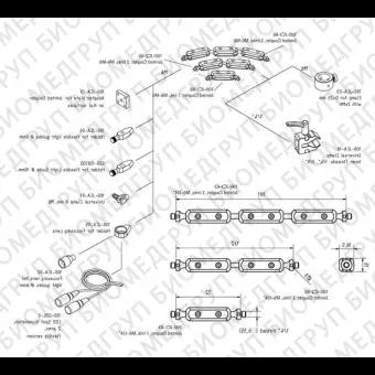 Стойкадержатель интструментов для микроскопов 100JC366