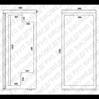 Лабораторный инкубатор с принудительной конвекцией FOC 200I