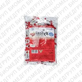 Жевательная резинка с ксилитом Xylitol Chewing Gum 100 х 2 шт, Cinnamon корица