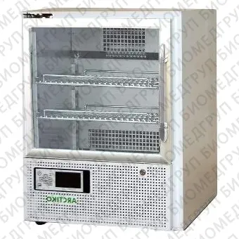 Холодильник, 94 л, 110 C, вертикальный, встраиваемый, 2 полки, окрашенная сталь, дверь со стеклопакетом, PR 100, Arctiko, PR 100