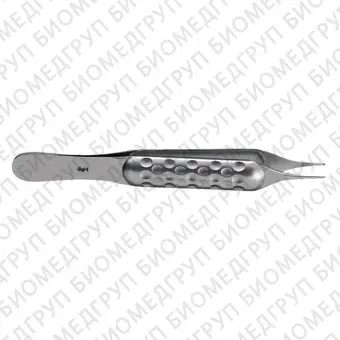 DX051R  пинцет стоматологический, тонкий, серия Ergoplant, зубчики 1х2, длина 120 мм