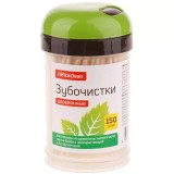 OfficeClean, Зубочистки деревянные, в индивидуальной упаковке, 150 шт