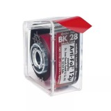 Bausch BK 28 Arti-Fol - фольга окклюзионная двусторонняя черная/красная, толщина 12 мкм