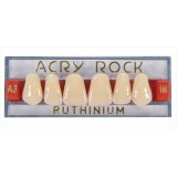 Зубы акриловые Acry Rock фронтальные верхние (планка 6 зубов) (C1 S-42)