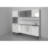 STERIL CENTER 5 - комплект мебели для стерилизации и хранения стоматологических инструментов, с выдвижными ящиками| CATO (Италия)